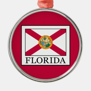 Florida Silbernes Ornament