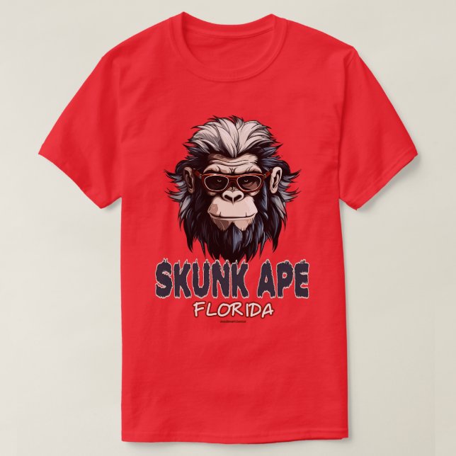 Florida Skunk Ape T-Shirt (Design vorne)
