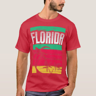 Florida Sommerferien Tropisch FL Florida T-Shirt