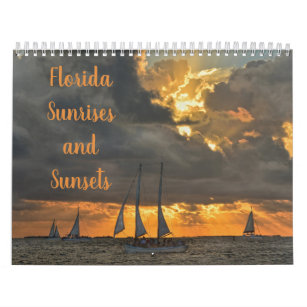 Florida Sonnenaufgänge und Sonnenuntergänge Kalend Kalender