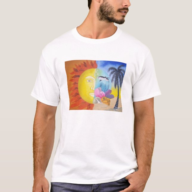 Florida-Sonnenschein T-Shirt (Vorderseite)