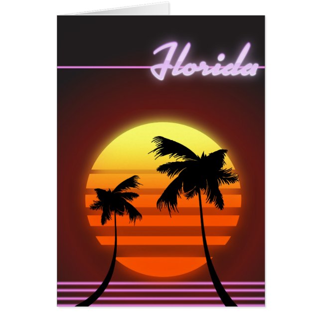Florida-Sonnenuntergang 1984 Poster (Vorne)