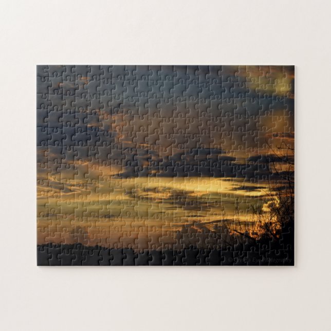 Florida-Sonnenuntergang-Puzzlespiel Puzzle (Horizontal)