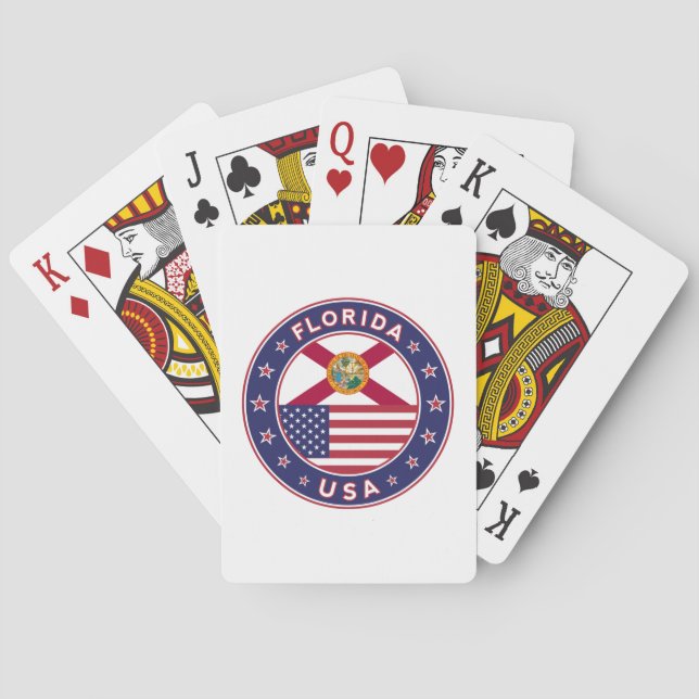Florida Spielkarten (Rückseite)