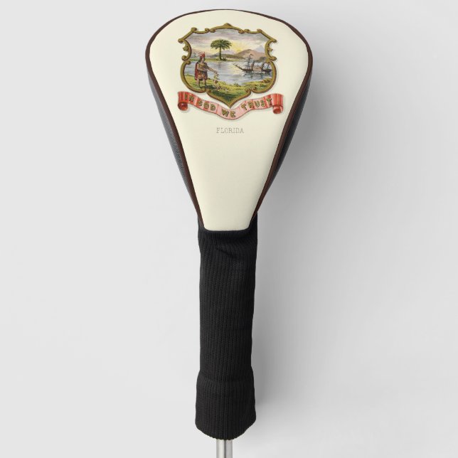 Florida-Staat (1876) Golf Headcover (Vorderseite)