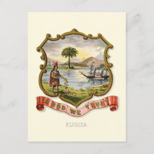 Florida-Staat (1876) Postkarte