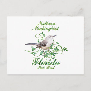 Florida Staat Bird Postkarte
