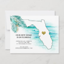 Florida Staat Gold Heart Palm Blätter Neue Zuhause
