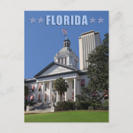 Florida Staat Hauptstädte (alt und neu), Tallahass Postkarte