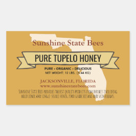 Florida Staat Honey Product Rectangle Stickers