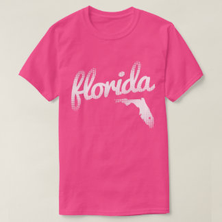 Florida-Staat im Rosa T-Shirt