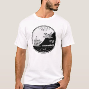 Florida Staat Imitate Quarter T-Shirt