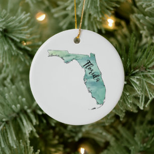 Florida Staat Malerei Illustration Ornament