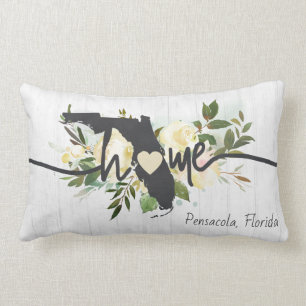 Florida Staat Personalisiert Ihre Zuhause City Rus Lendenkissen