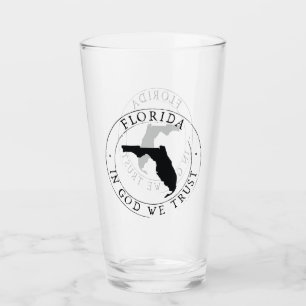 Florida Staat Trinkglas Glas