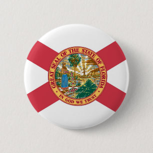 Florida-Staats-Flagge Button