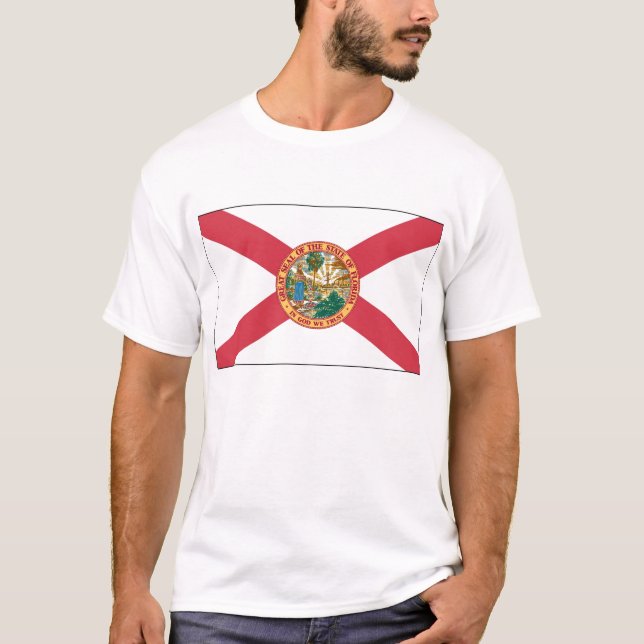 Florida-Staats-Flagge T-Shirt (Vorderseite)