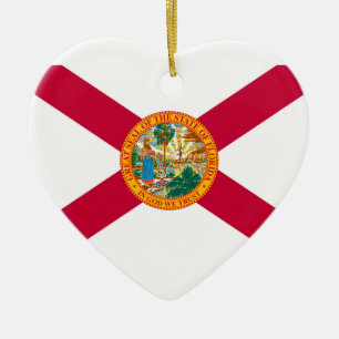 Florida-Staats-Flaggen-Entwurfs-Dekor Keramikornament