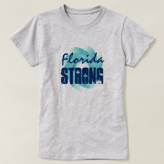 "Florida stark" u. Hurrikan T-Shirt (Design vorne)