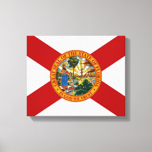 Florida State Flag Canvas Print Leinwanddruck