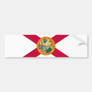 Florida State Flag Design Autoaufkleber