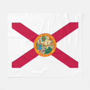 Florida State Flag Design Fleecedecke
