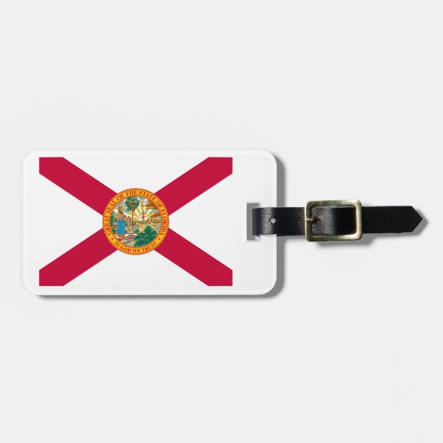 Florida State Flag Design Gepäckanhänger (Vorderseite horizontal)