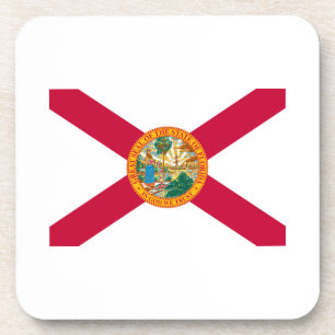 Florida State Flag Design Getränkeuntersetzer