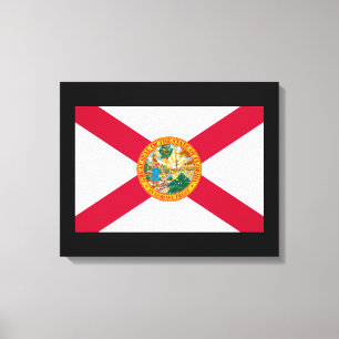 Florida State Flag Design Leinwanddruck