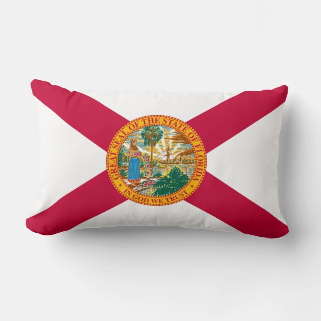 Florida State Flag Design Lendenkissen (Vorderseite)