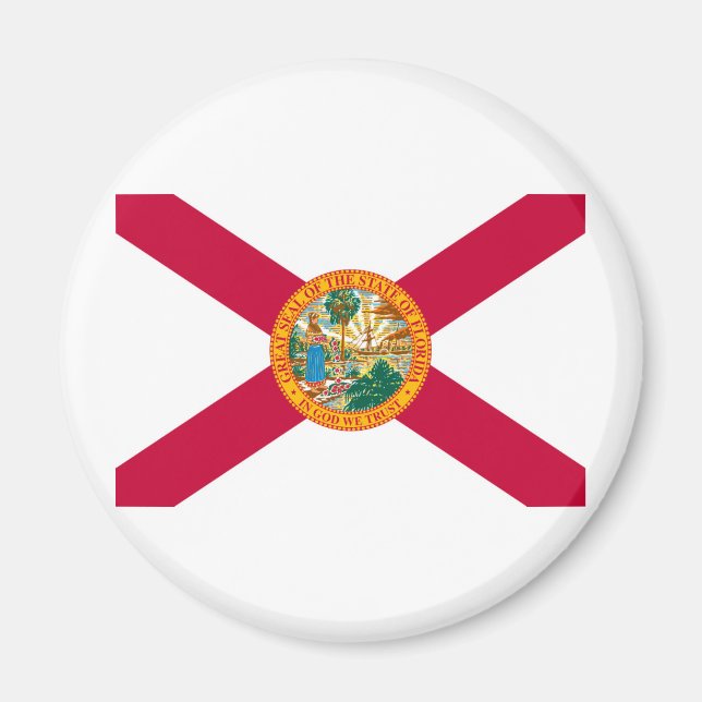 Florida State Flag Design Magnet (Vorne)