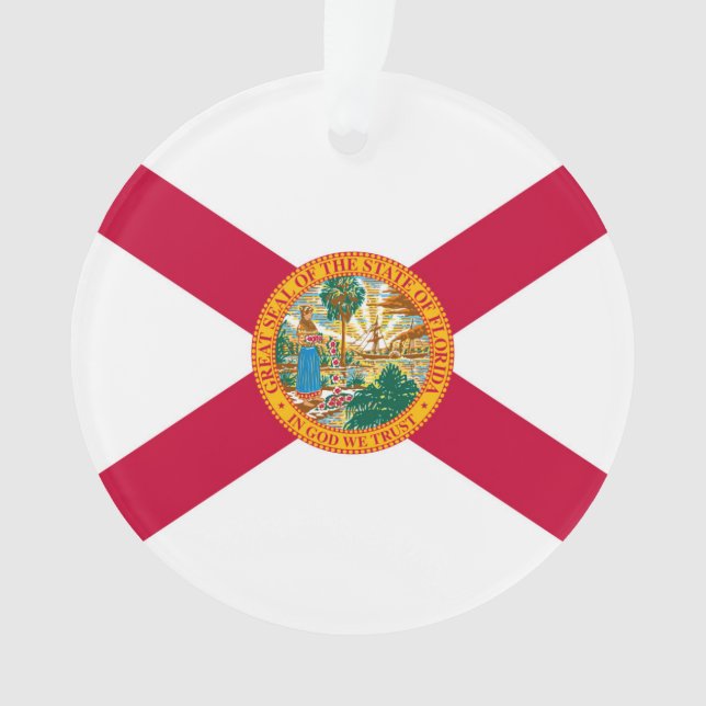 Florida State Flag Design Ornament (Vorderseite)