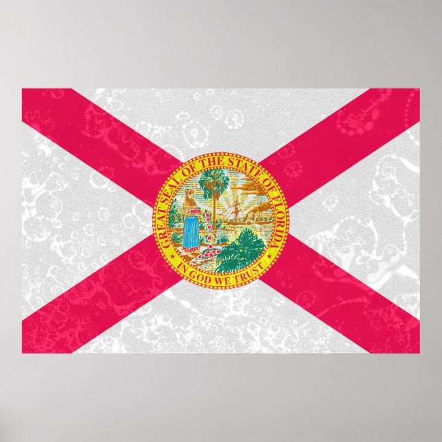 Florida State Flag Poster (Vorne)
