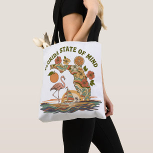 Florida State of Mind Retro Flamingo Segelboot Ges