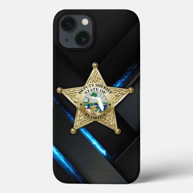 Florida Stellvertretender Sheriff iPhone-Fall Case-Mate iPhone Hülle (Rückseite)