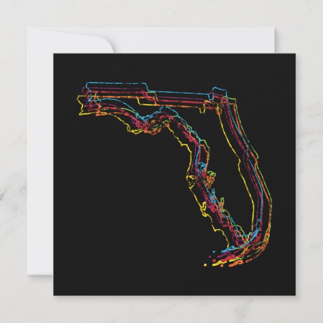 Florida Stolz Einladung (Vorderseite)