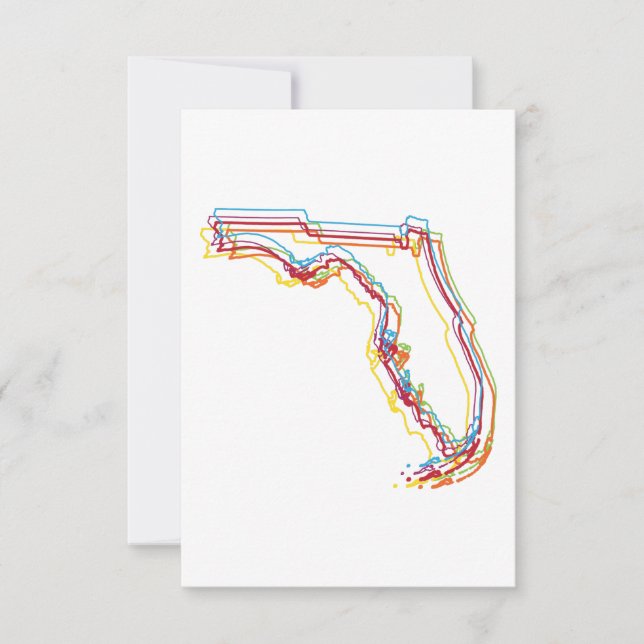 Florida Stolz Einladung (Vorderseite)