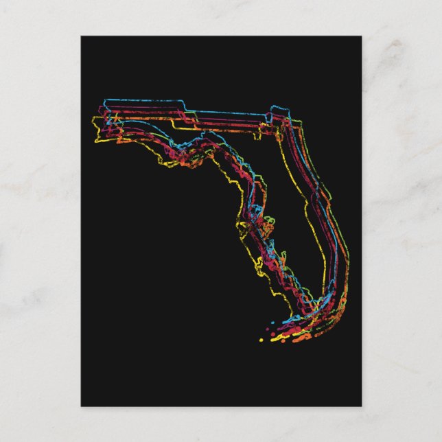 Florida Stolz Postkarte (Vorderseite)
