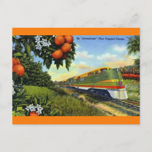Florida Streamliner Postkarte