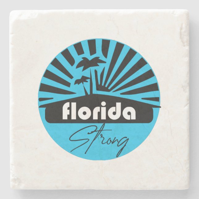 Florida Strong Classic Steinuntersetzer (Vorderseite)