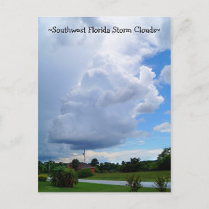 Florida Sturmwolken Cape Coral Postcard Postkarte