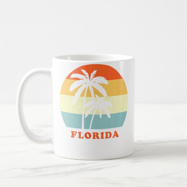 Florida Sun Palm Vacation Kaffeetasse (Links)