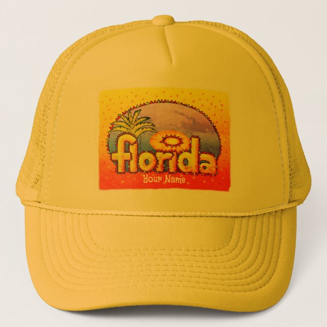 Florida Sun Truckerkappe (Vorderseite)