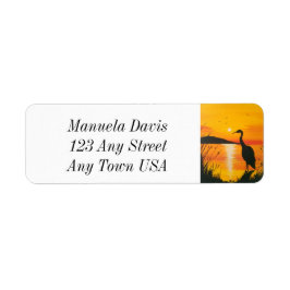 Florida Sunrise Address Label