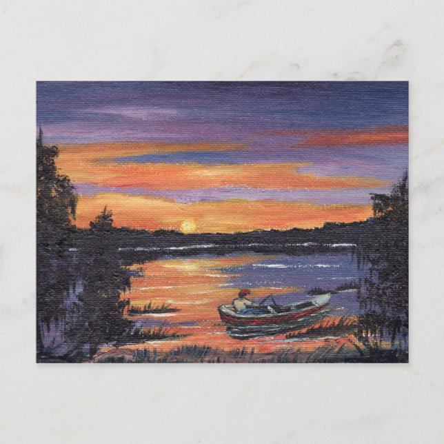 Florida Sunrise Postcard Postkarte (Vorderseite)