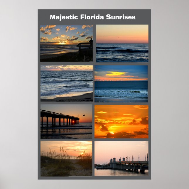 Florida Sunrises Print, Value Poster Paper (Matte) (Vorne)