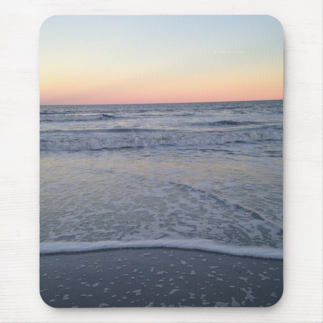 Florida Sunset Beach Foto Mousepad (Vorne)