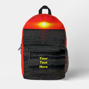 Florida Sunset Bedruckter Rucksack