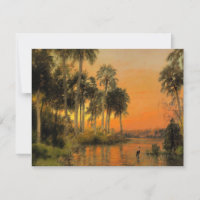 Florida Sunset, Gemälde von Herman Herzog