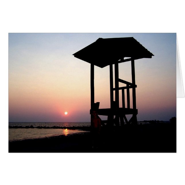 Florida Sunset Lifeguard (Vorderseite (Horizontal))
